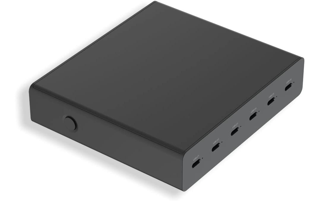 LMP SmartCharge 6P USB-C GaN Ladegerät 72W – Universal, Schwarz