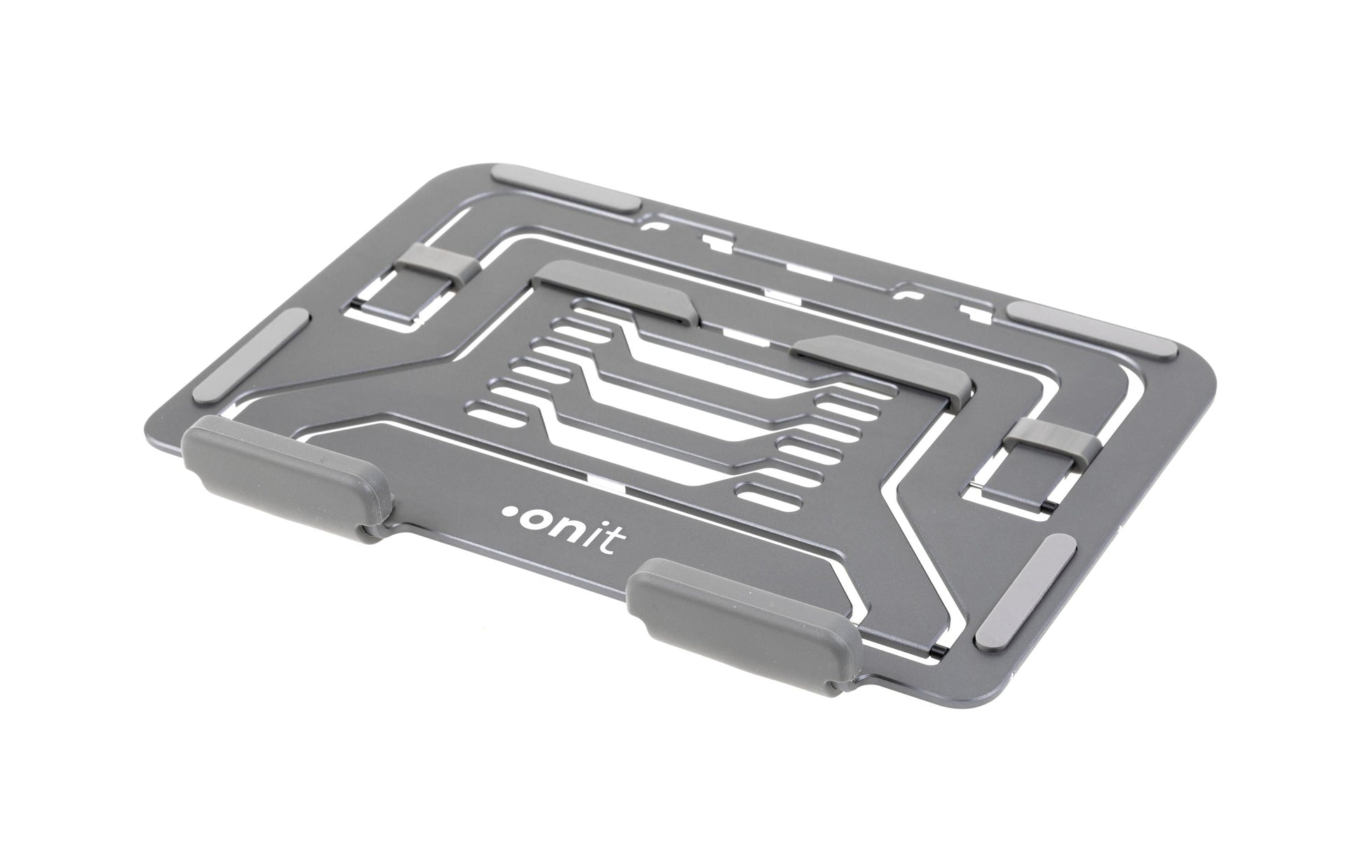 ONIT Laptop-Ständer – bis 14", faltbar, höhenverstellbar – Anthrazit