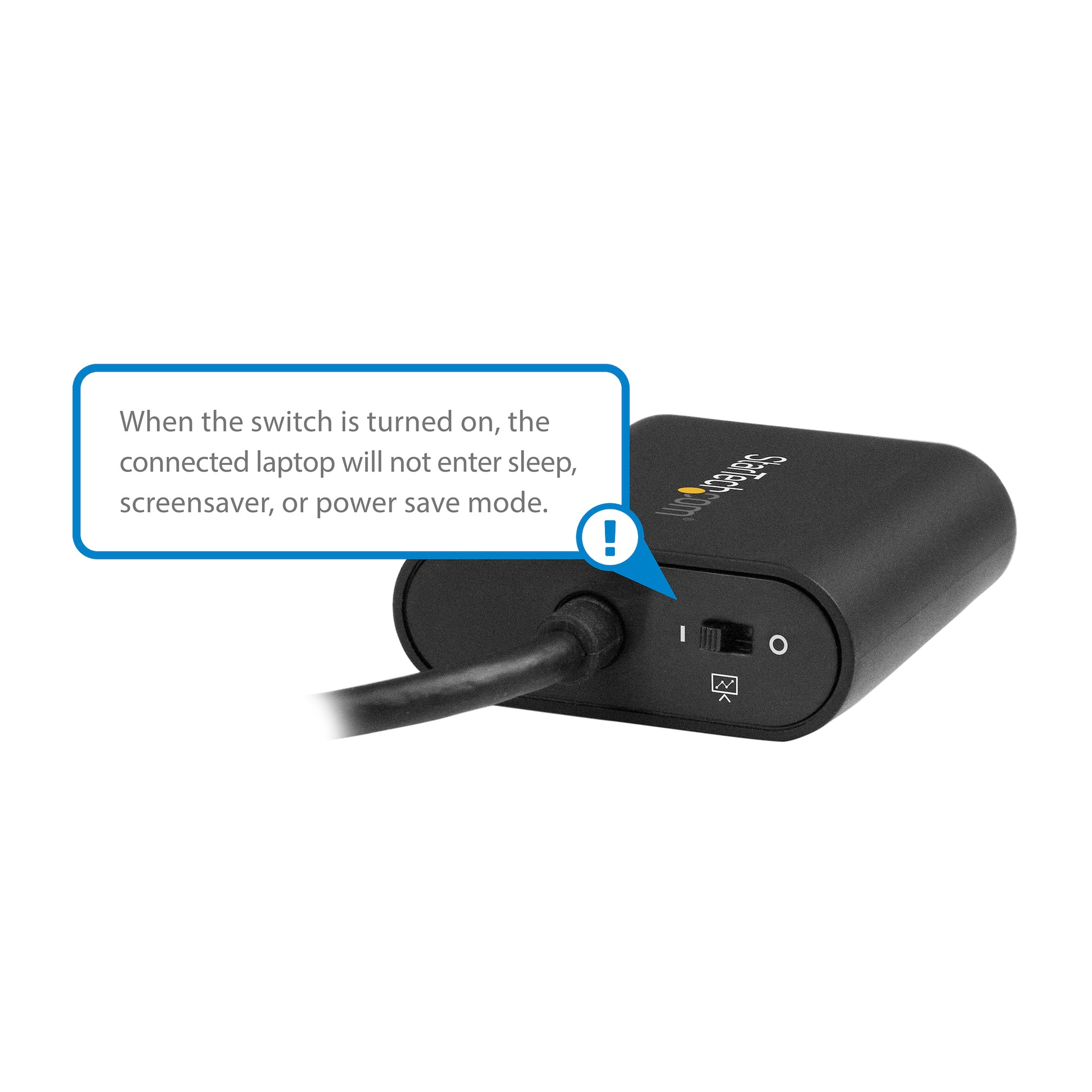 StarTech.com USB-C auf HDMI Adapter HDMI 2.0 4K 60 Hz – 0,0950 m