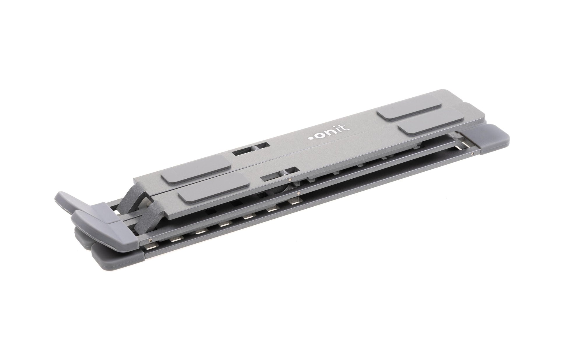 ONIT Laptop-Ständer – bis 17,3", faltbar, höhenverstellbar – Anthrazit