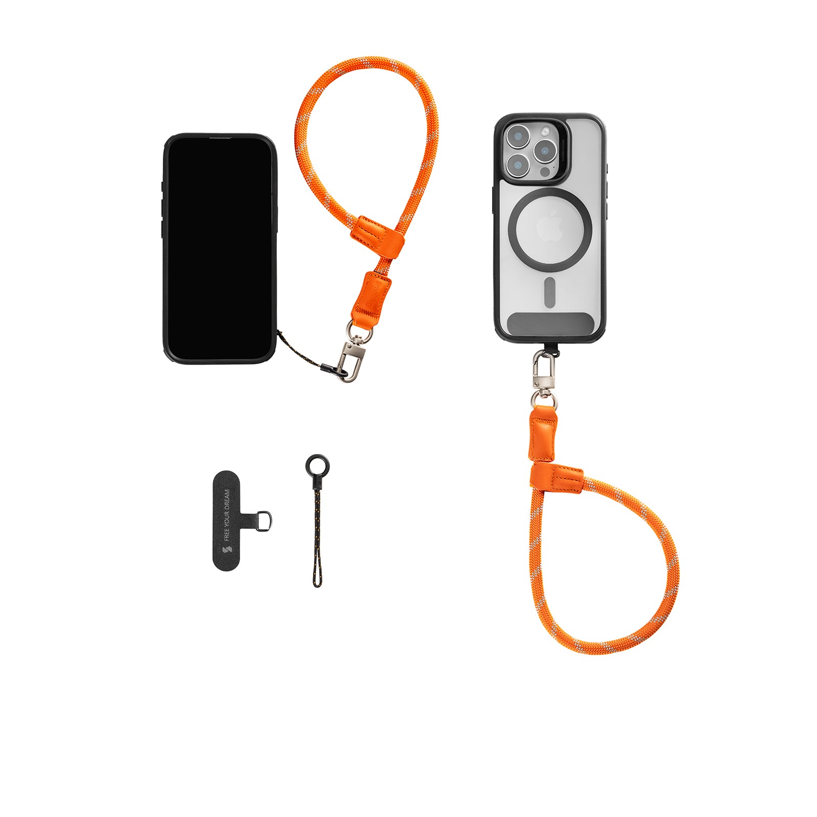 SmallRig Handschlaufe – für Smartphone – Orange, Nylon