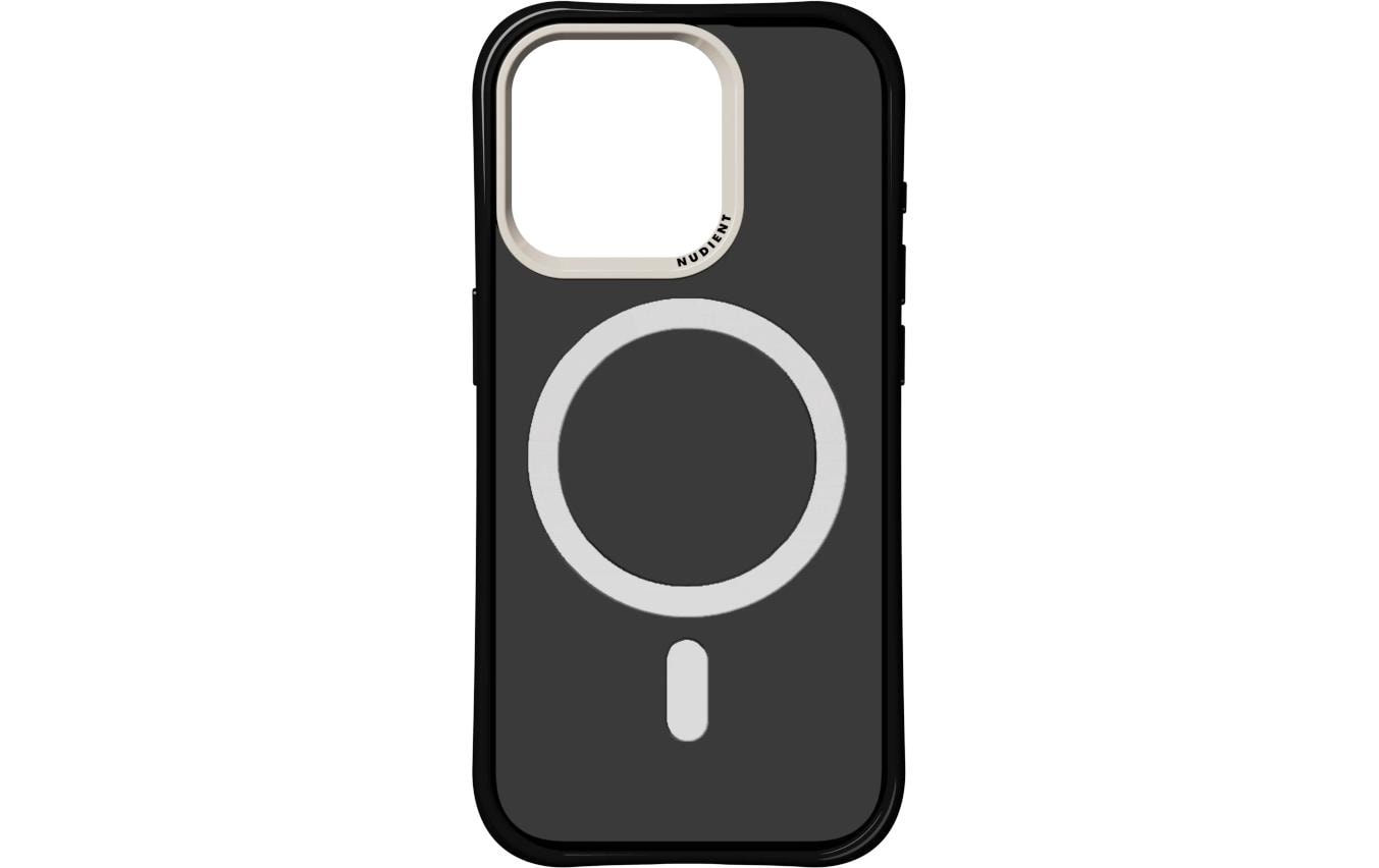 Nudient – Backcover Form – für Apple iPhone 15 Pro – schwarz – MagSafe-kompatibel