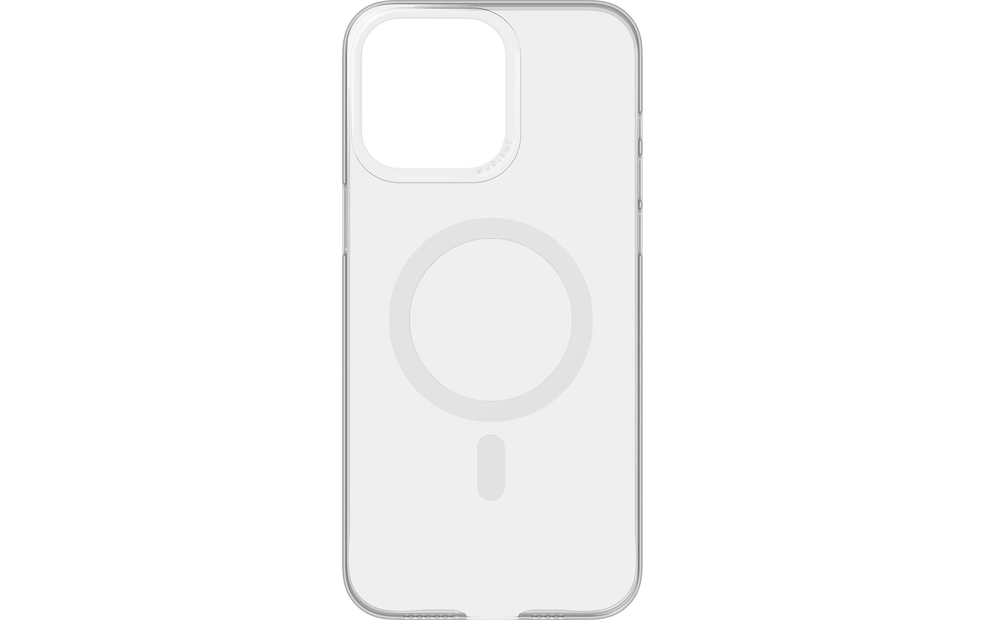Nudient Thin Case Backcover – für Apple iPhone 15 Pro Max, MagSafe, Recycelbarer Kunststoff, Transparent