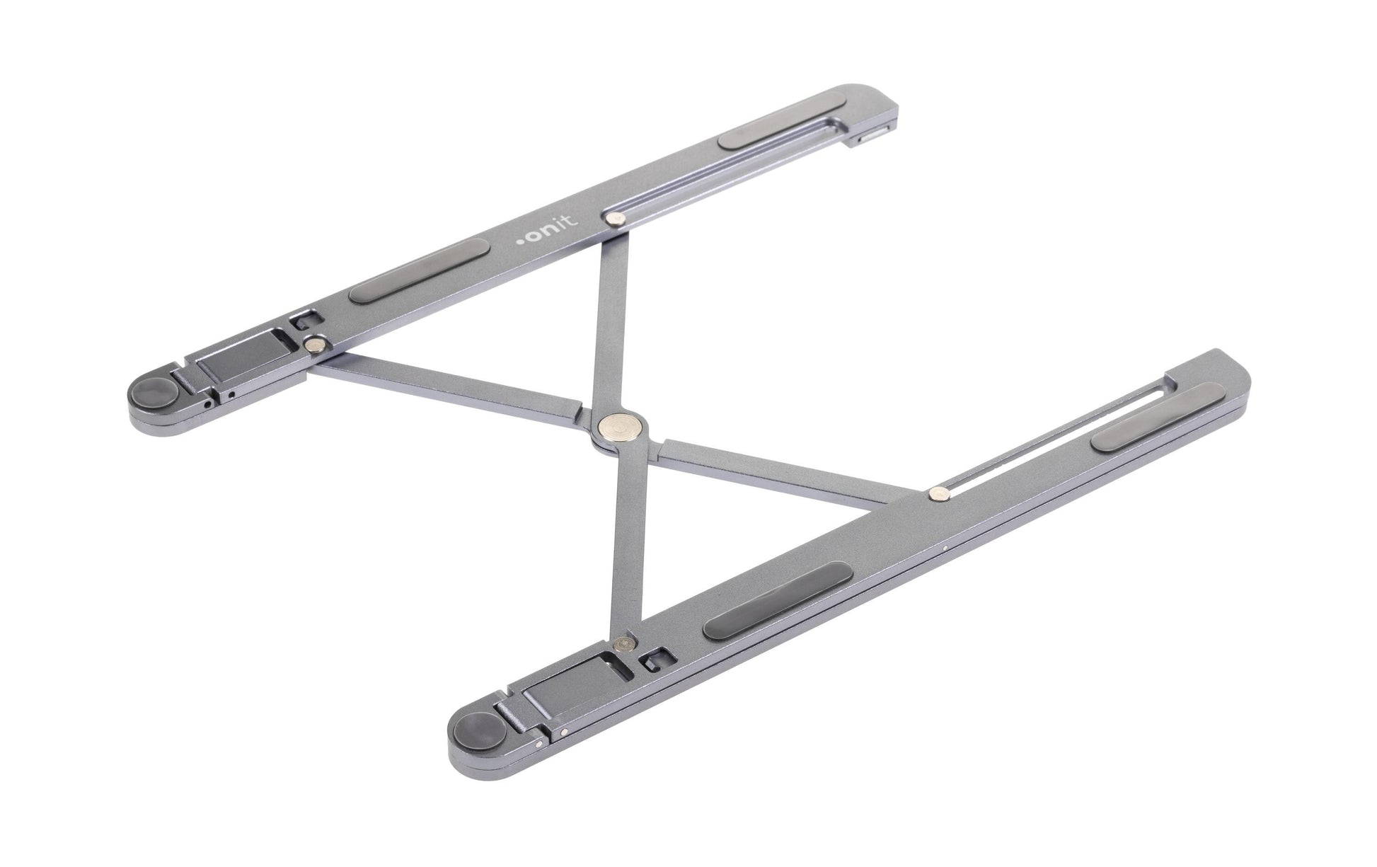 ONIT Laptop-Ständer – bis 17,3" – faltbar, höhenverstellbar – Anthrazit