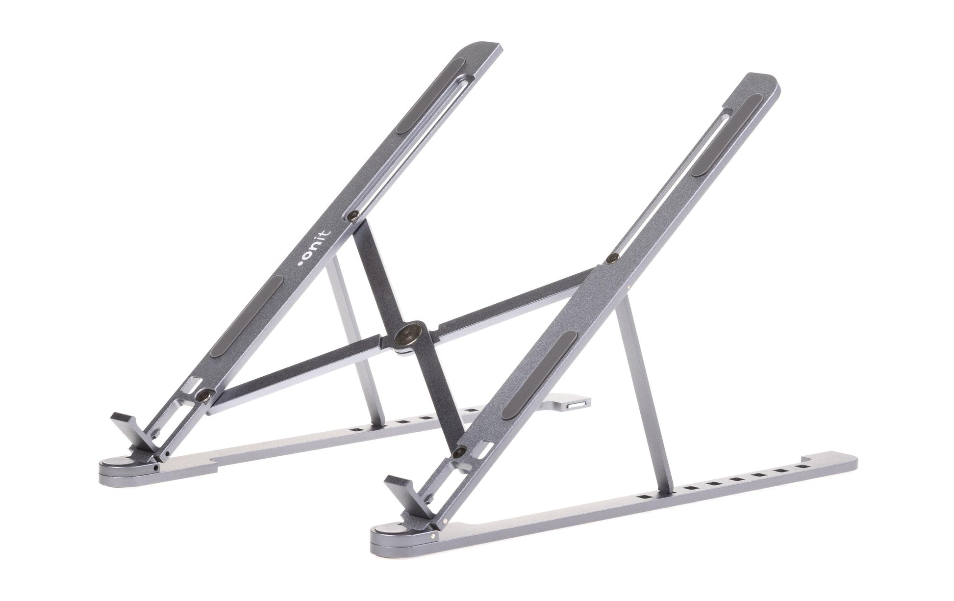 ONIT Laptop-Ständer – bis 17,3" – faltbar, höhenverstellbar – Anthrazit