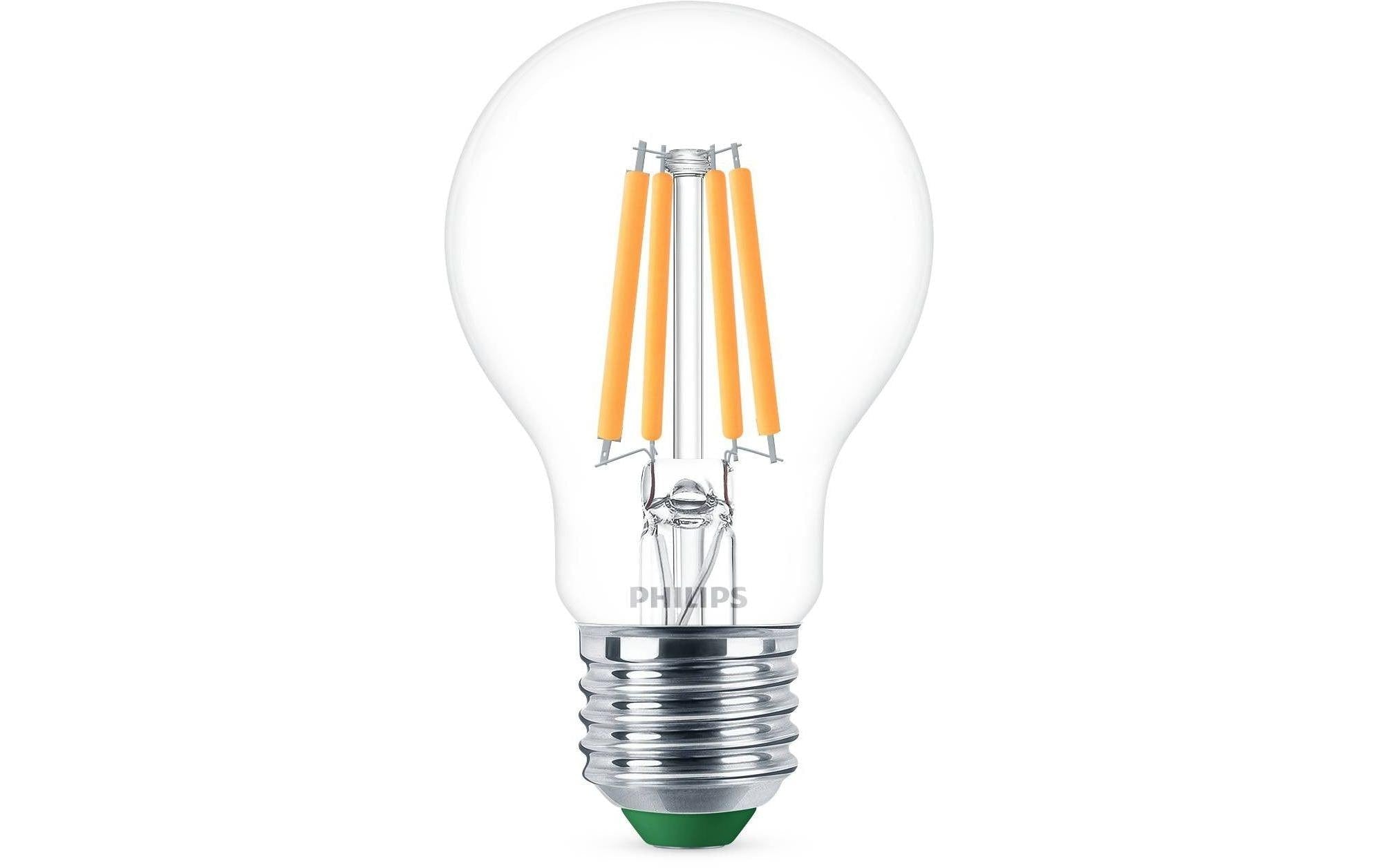 Philips Leuchtmittel E27 – 806 lm, 2700 K, 2,3 W – Transparent