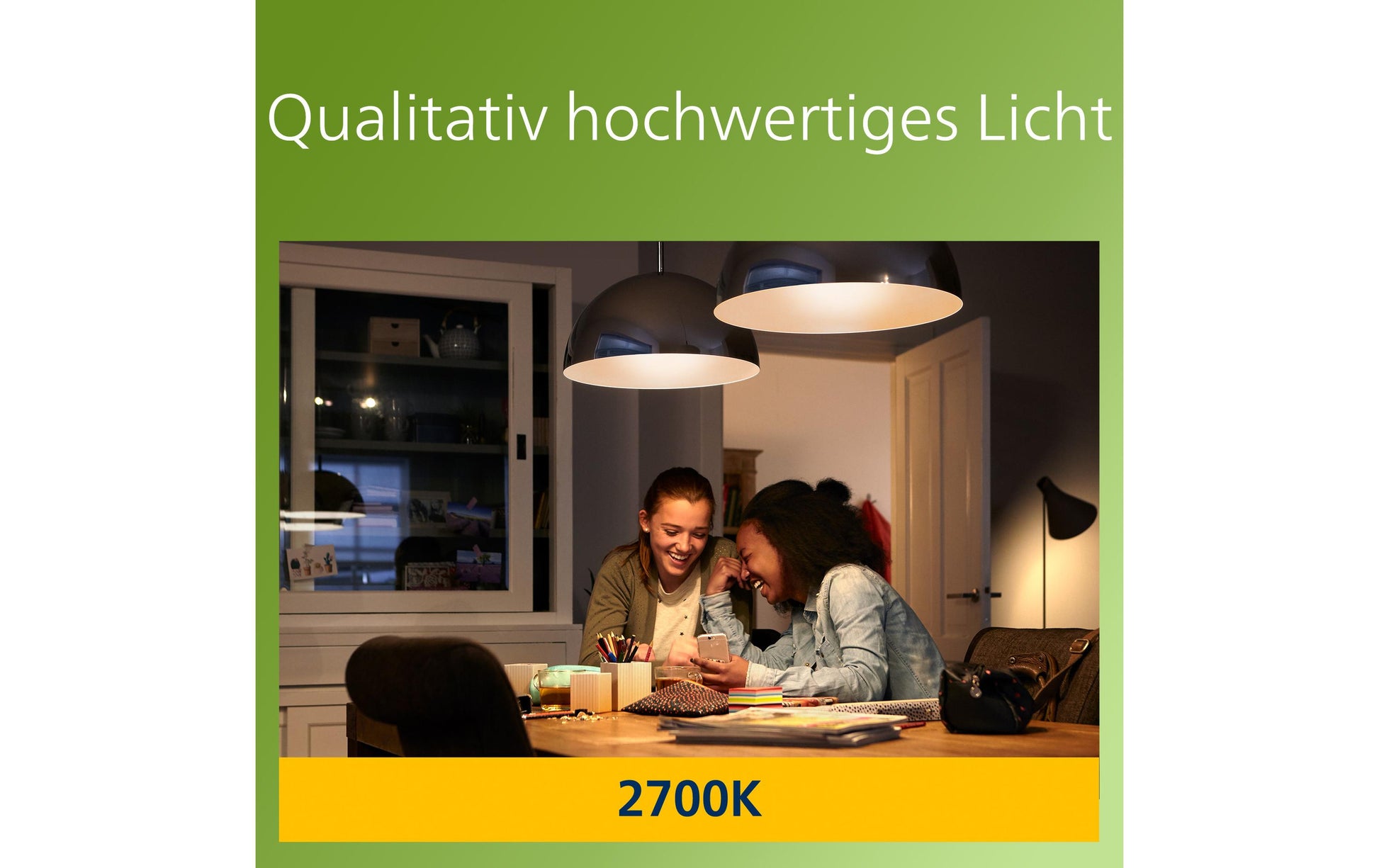 Philips Leuchtmittel E27 – 640 lm, 2700 K – Transparent