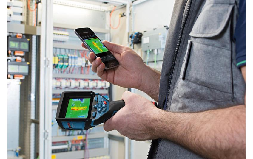Bosch Professionelle GTC 400 C Wärmebildkamera – -10 bis +400 °C