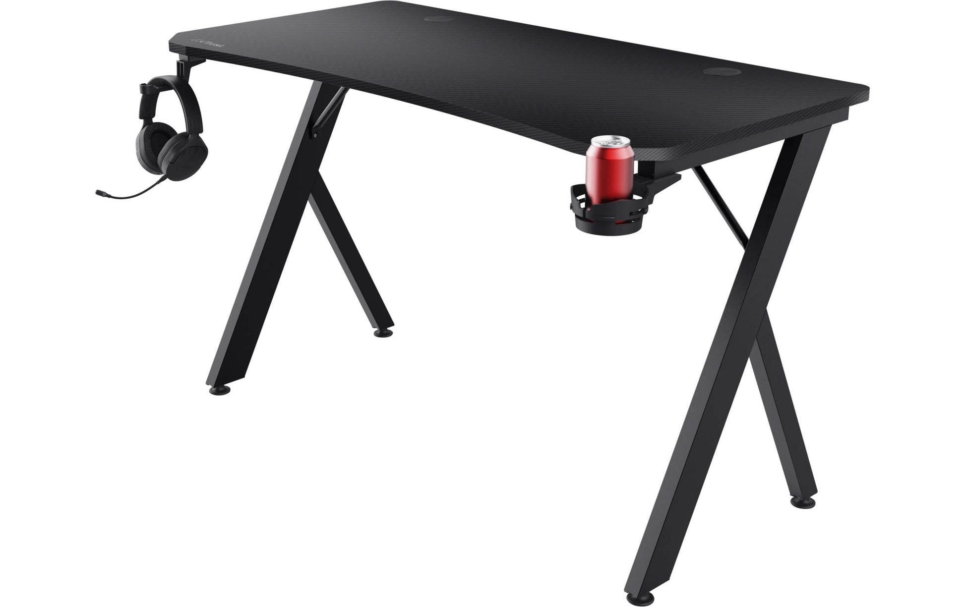 Trust GXT700 Omnius – Computertisch, 1'200×600×740 mm, bis 150 kg, schwarz