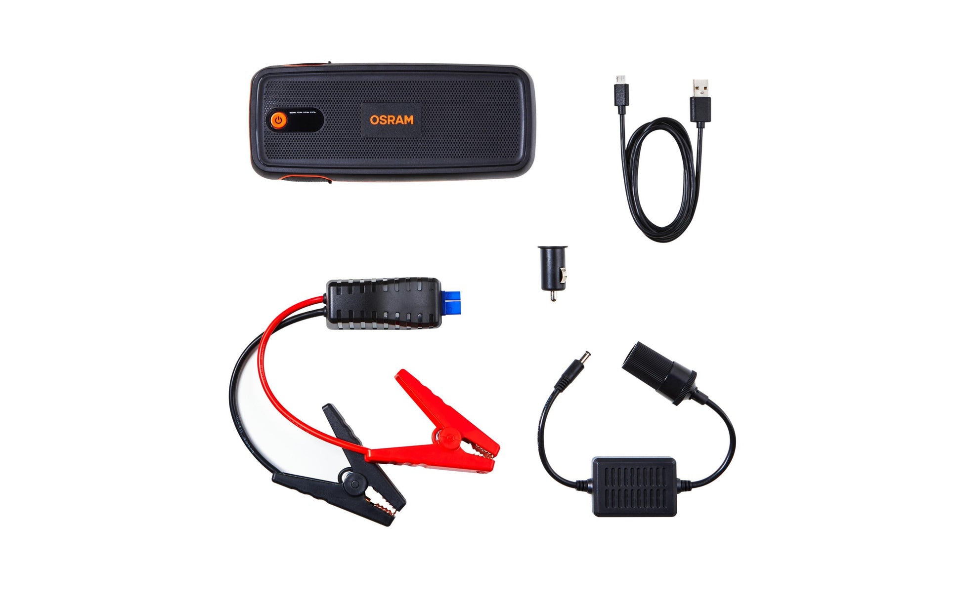 Osram BATTERYstart 400 Powerbank 16'800 mAh – 2× USB-A, schwarz