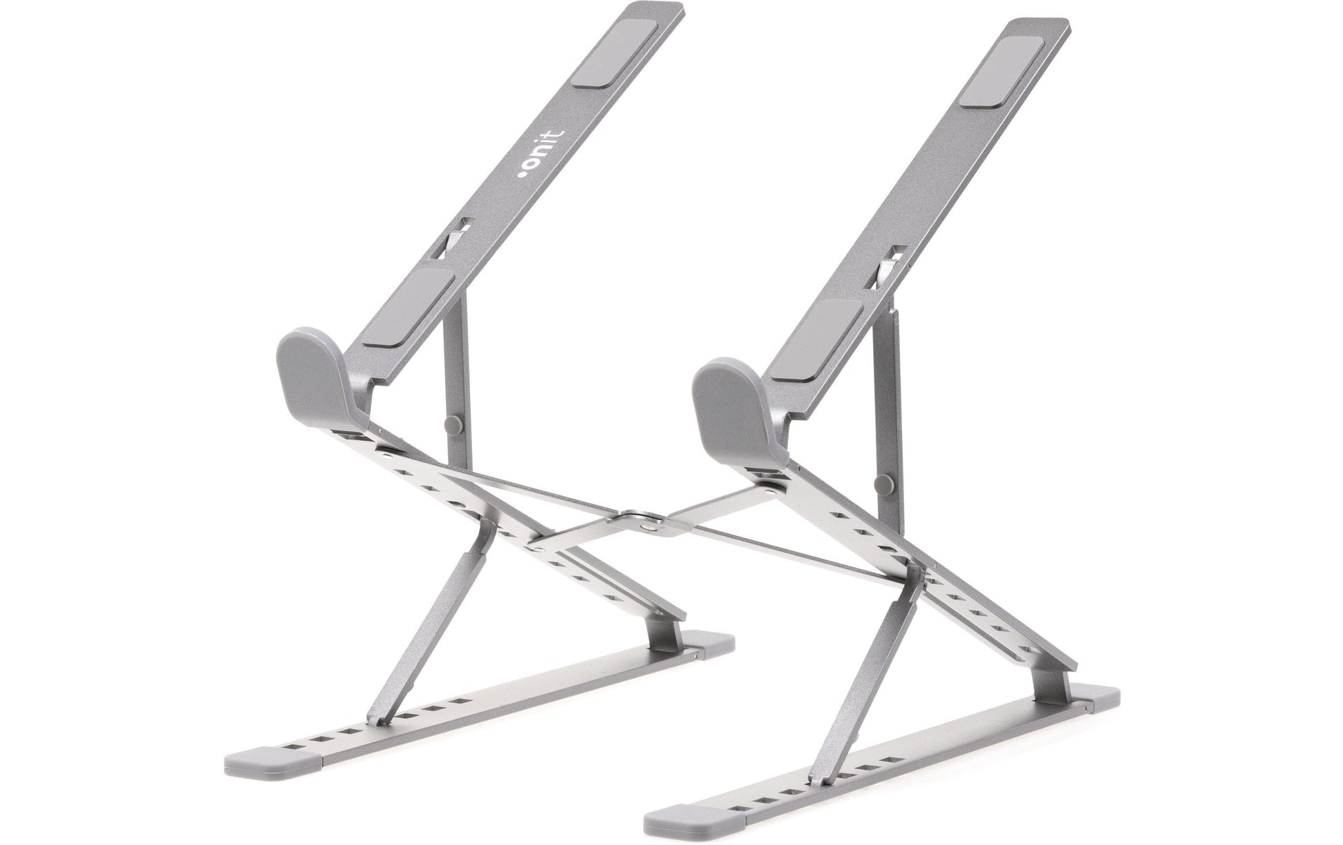 ONIT Laptop-Ständer – bis 17,3", faltbar, höhenverstellbar – Anthrazit