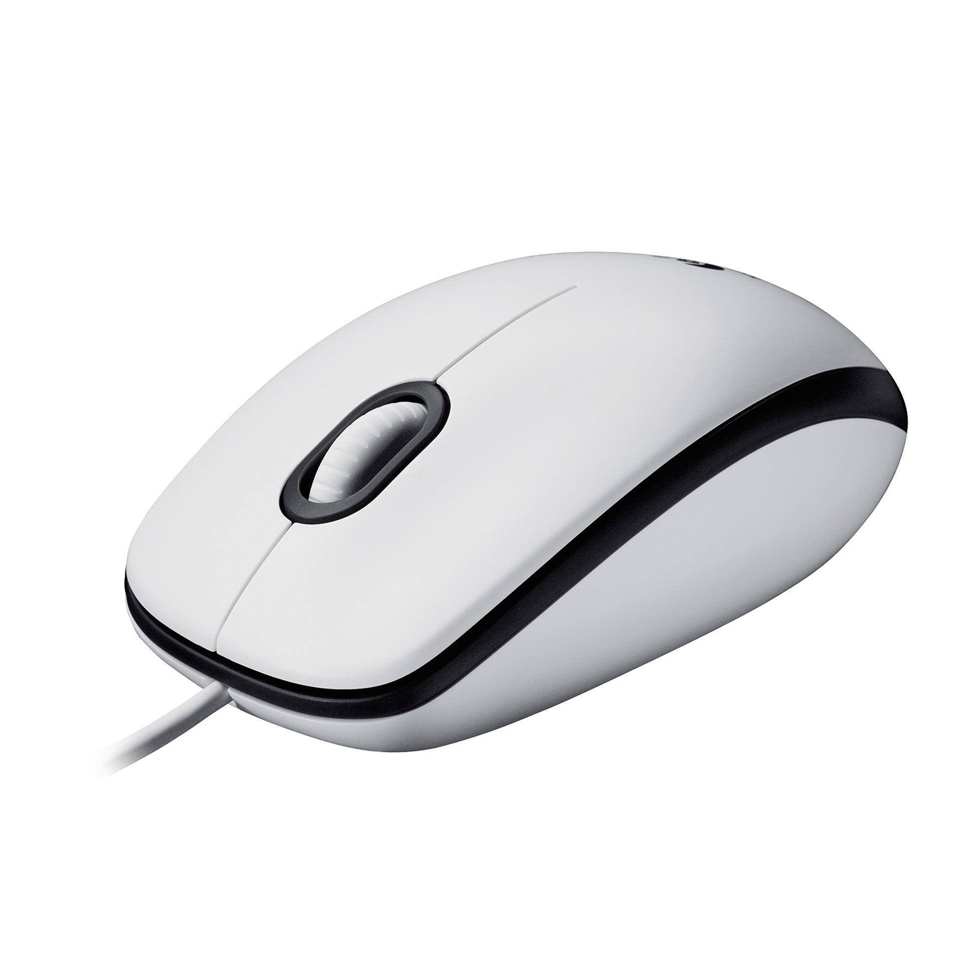 Logitech M100 Maus – Weiss