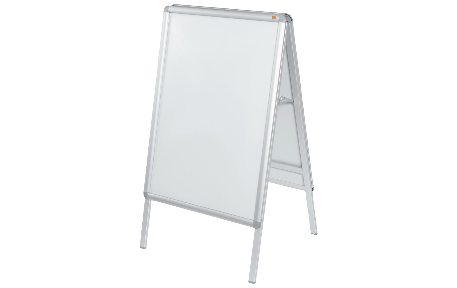Nobo Plakatständer – für A1 hoch, silber, Metall/Kunststoff, 650 × 605 × 1105 mm