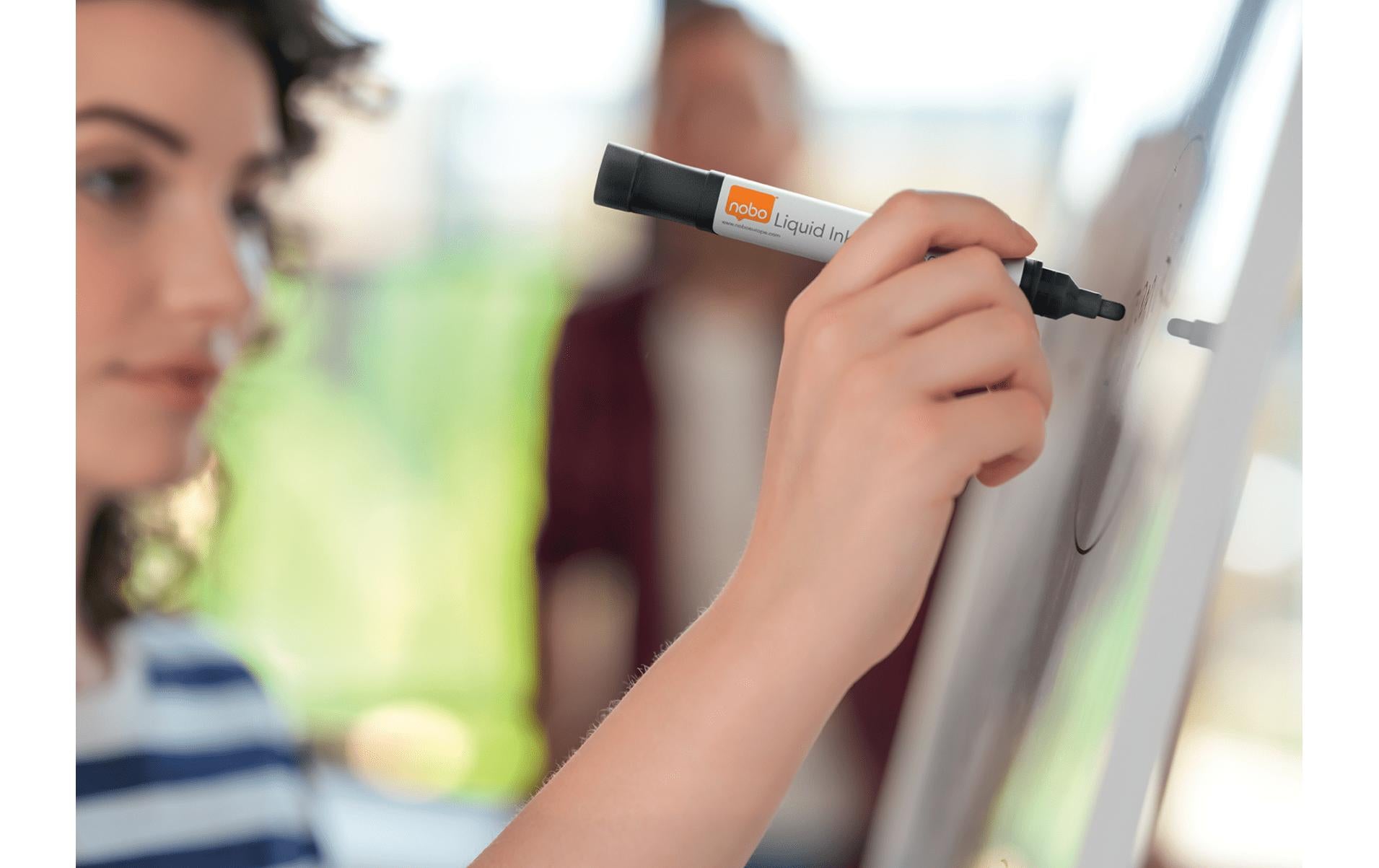 Nobo Whiteboard-Marker – 3 mm – sortiert – 6er-Set