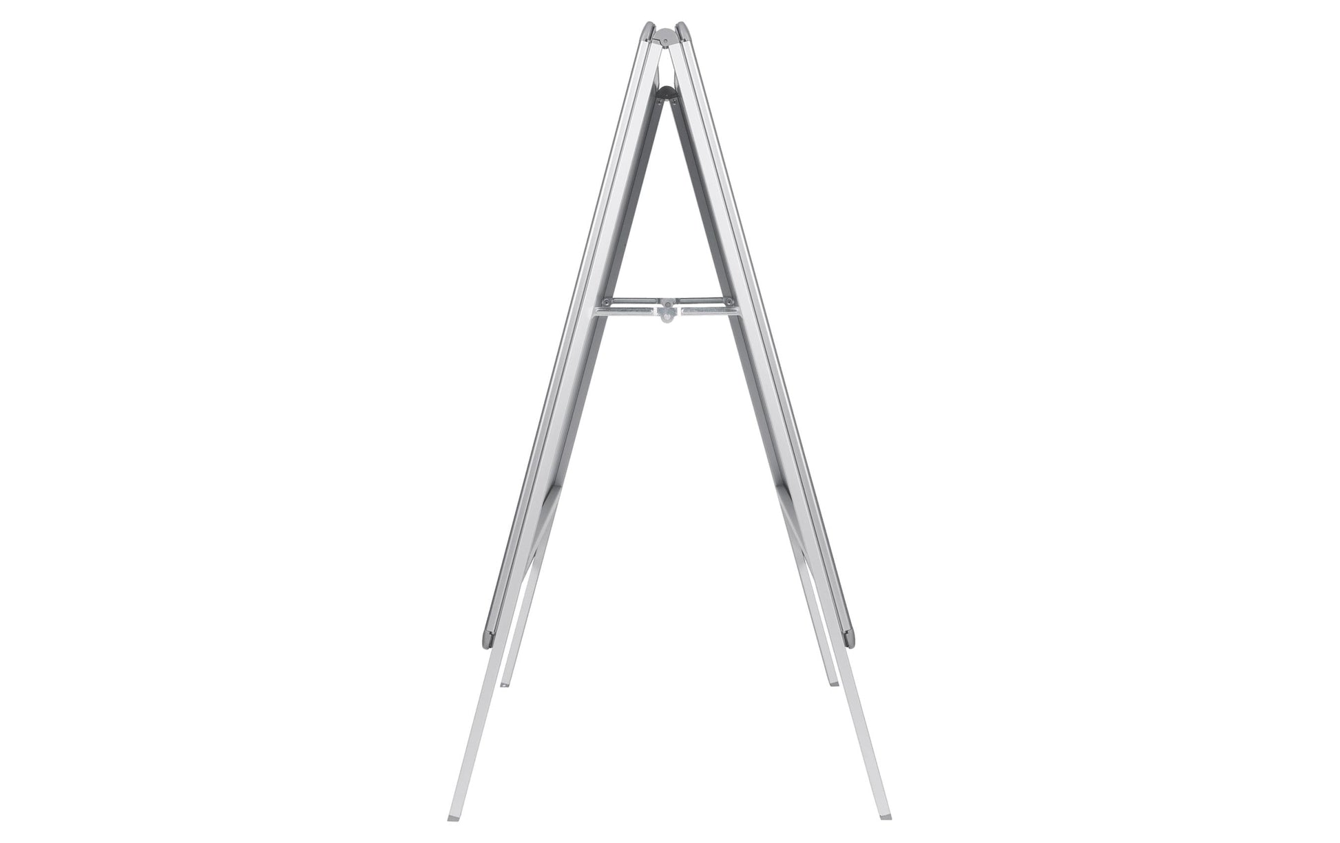 Nobo Plakatständer – für A1 hoch, silber, Metall/Kunststoff, 650 × 605 × 1105 mm