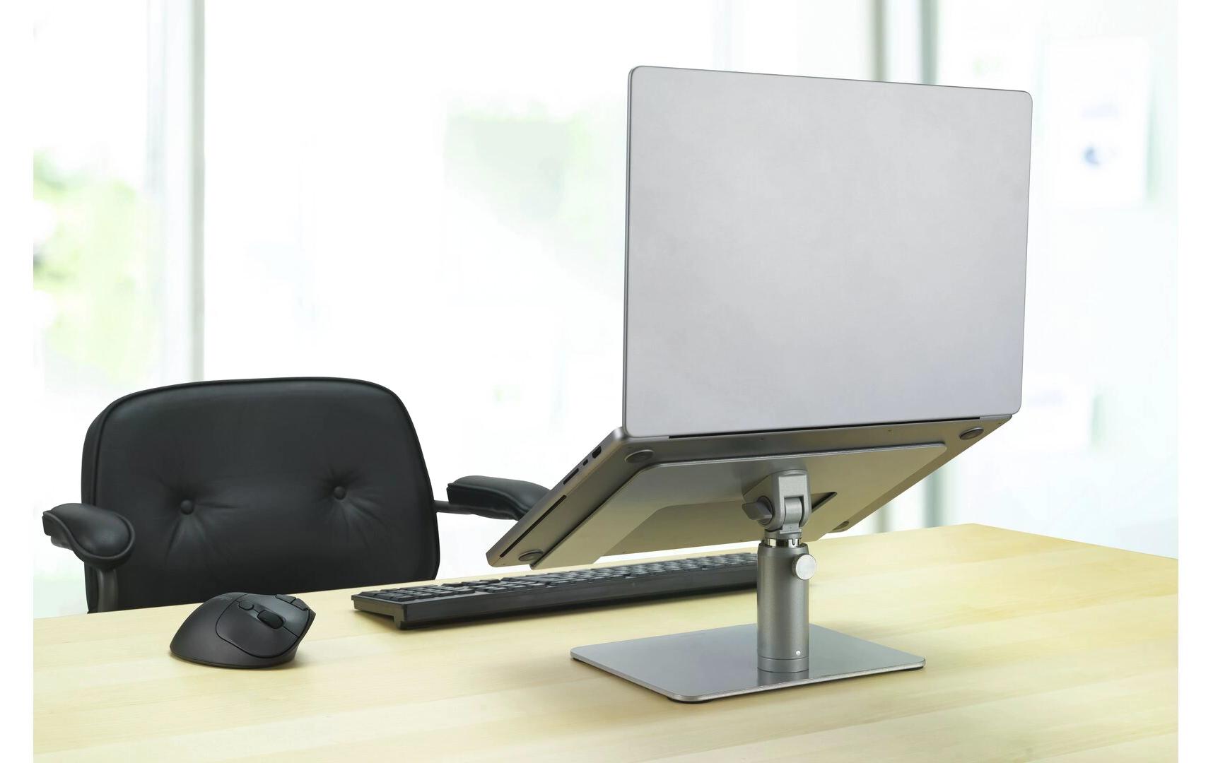 Kensington Laptop-Ständer – bis 16", bis 8 kg Traglast, faltbar – Silber