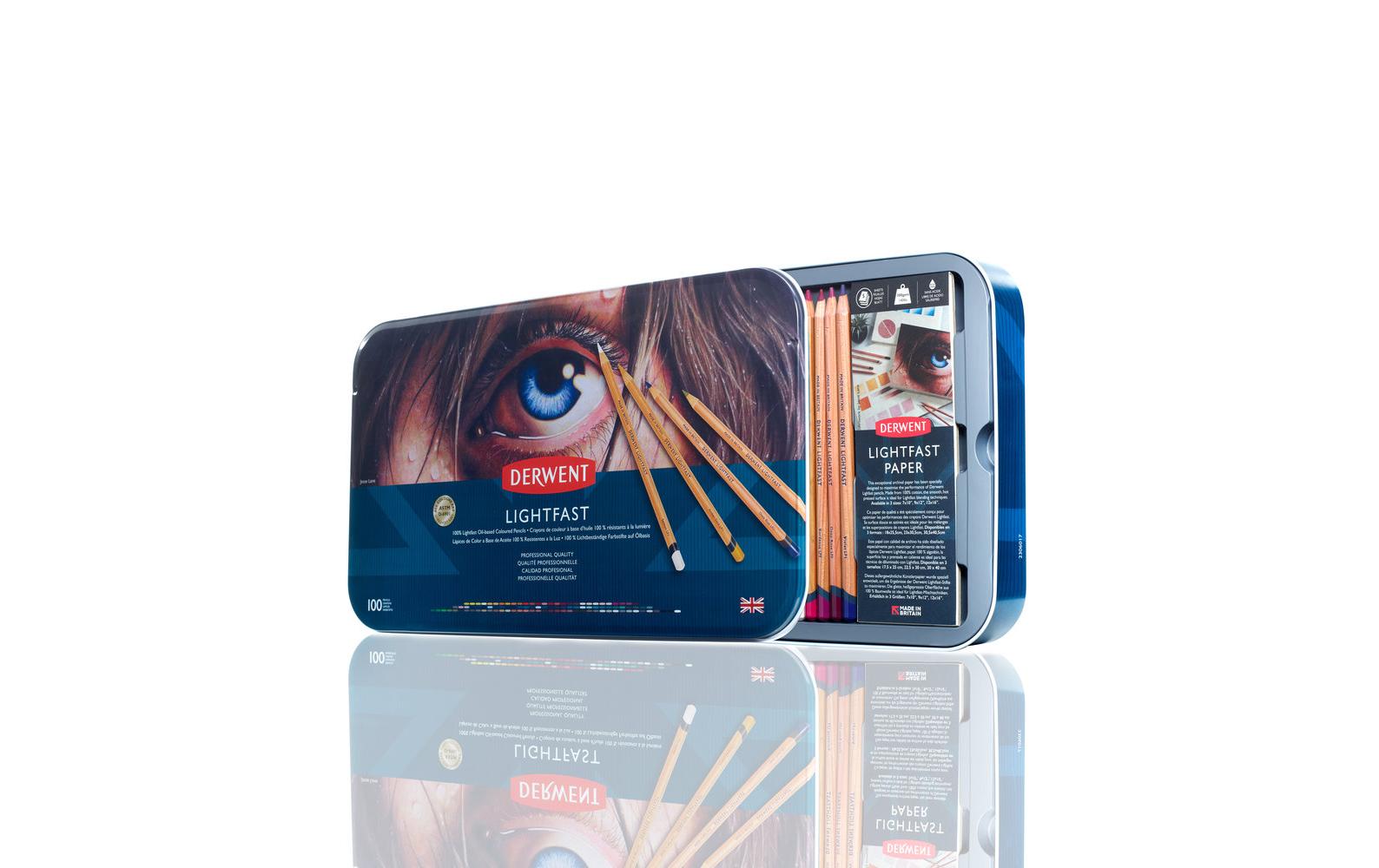 Derwent Professional Farbstift – Wasserfarbstift, 100 Stück pro Packung