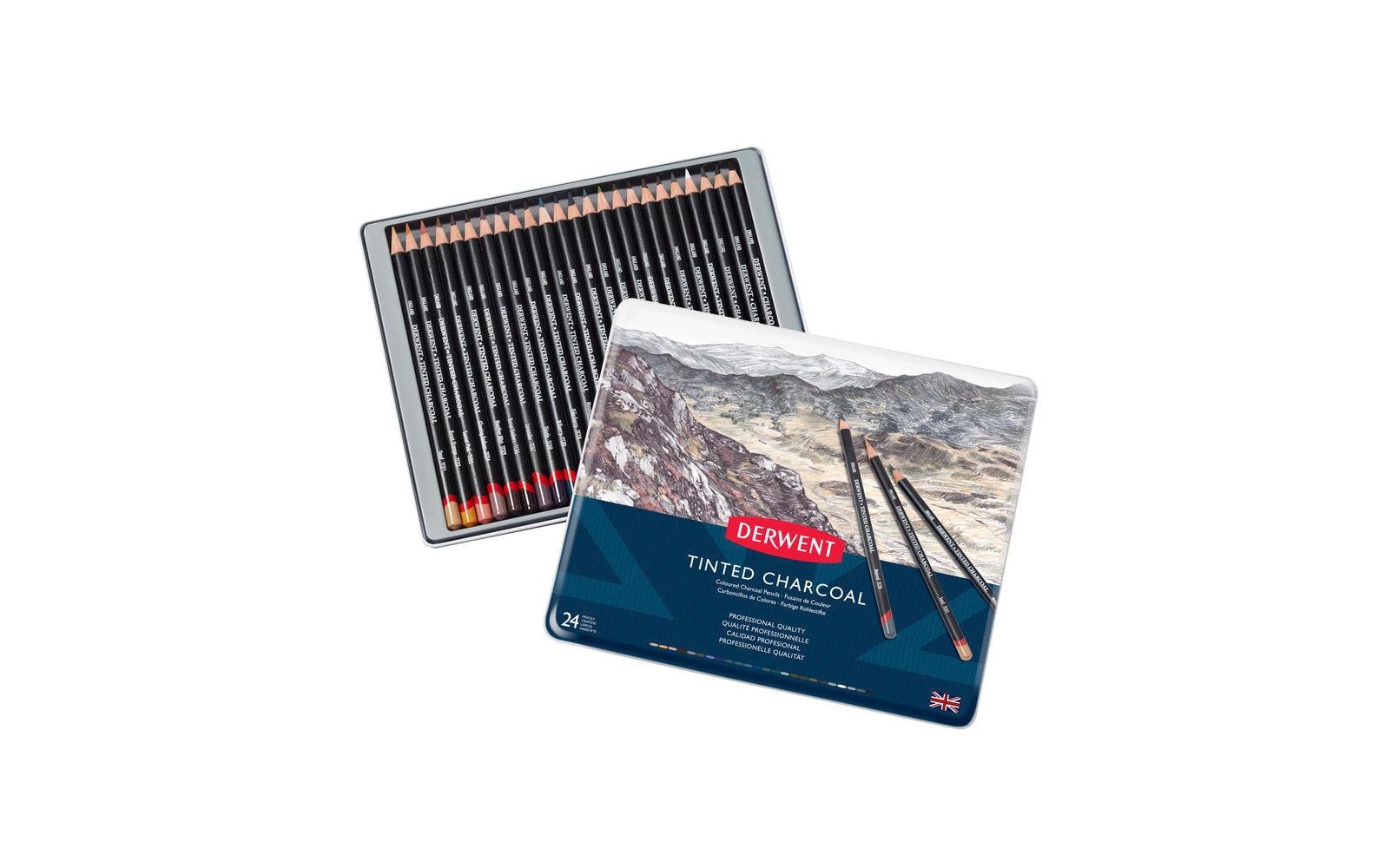 Derwent Professional Kohlestift – Mehrfarbig