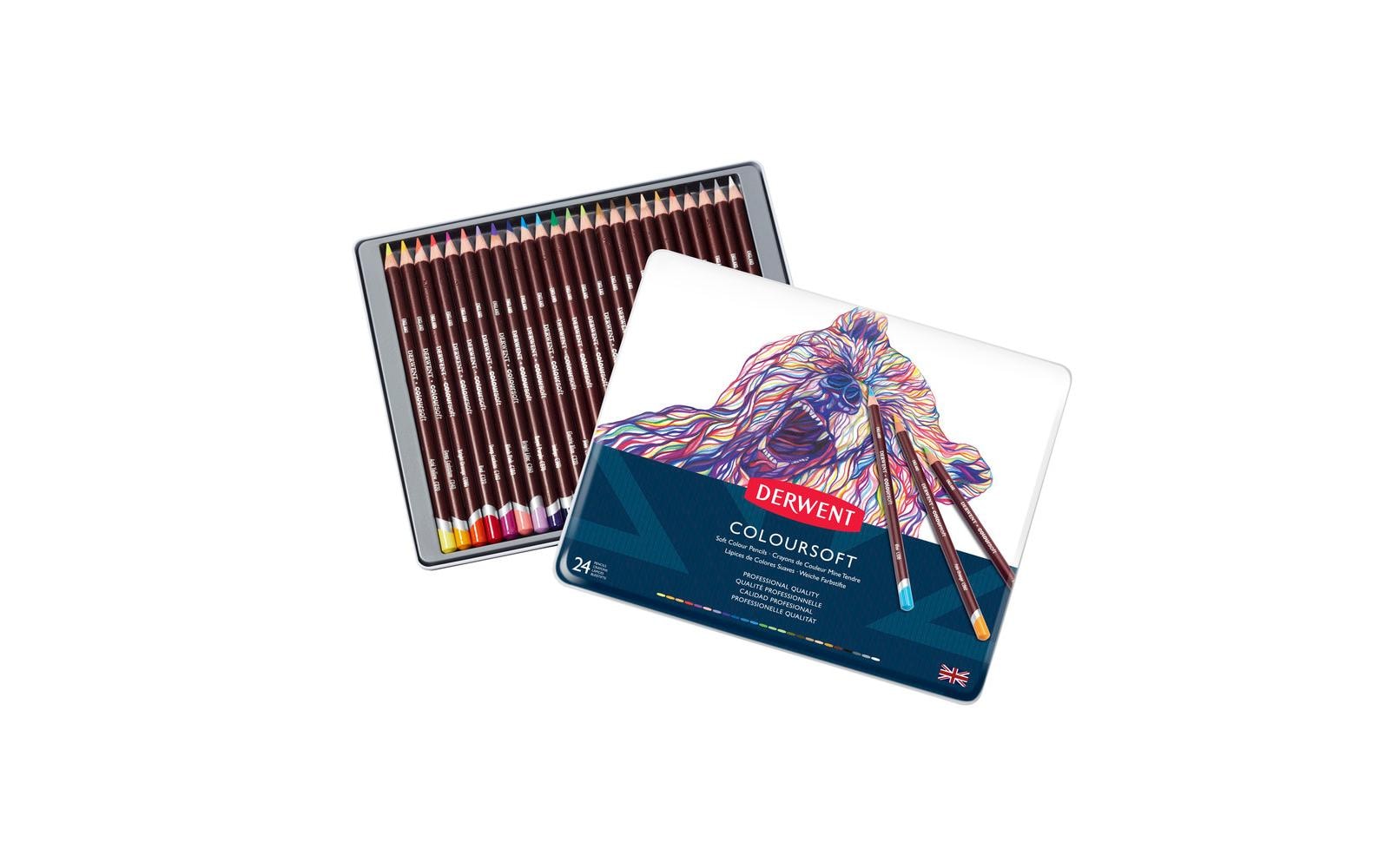Derwent Buntstift Mehrfarbig 24er-Etui
