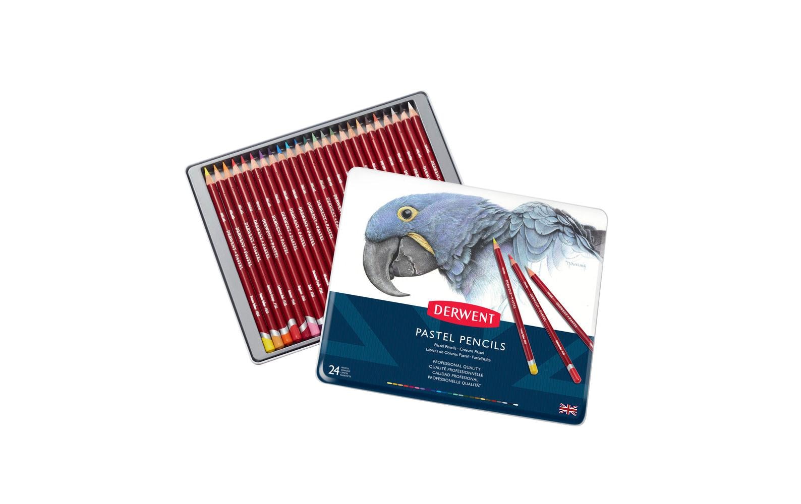 Derwent Buntstifte Professional Pastell – 24 Farben