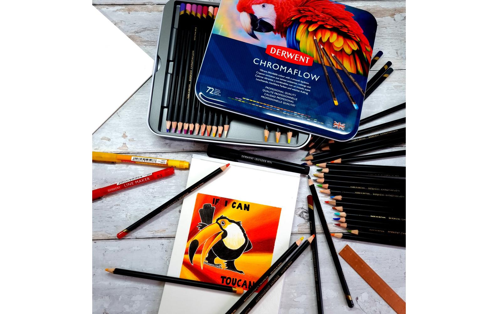 Derwent Buntstifte Professional – 72 Farben