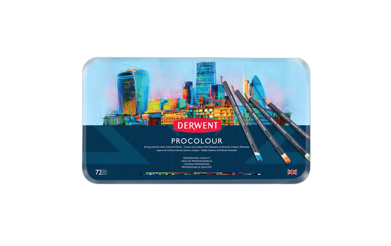 Derwent Buntstifte Professional – 72 Farben