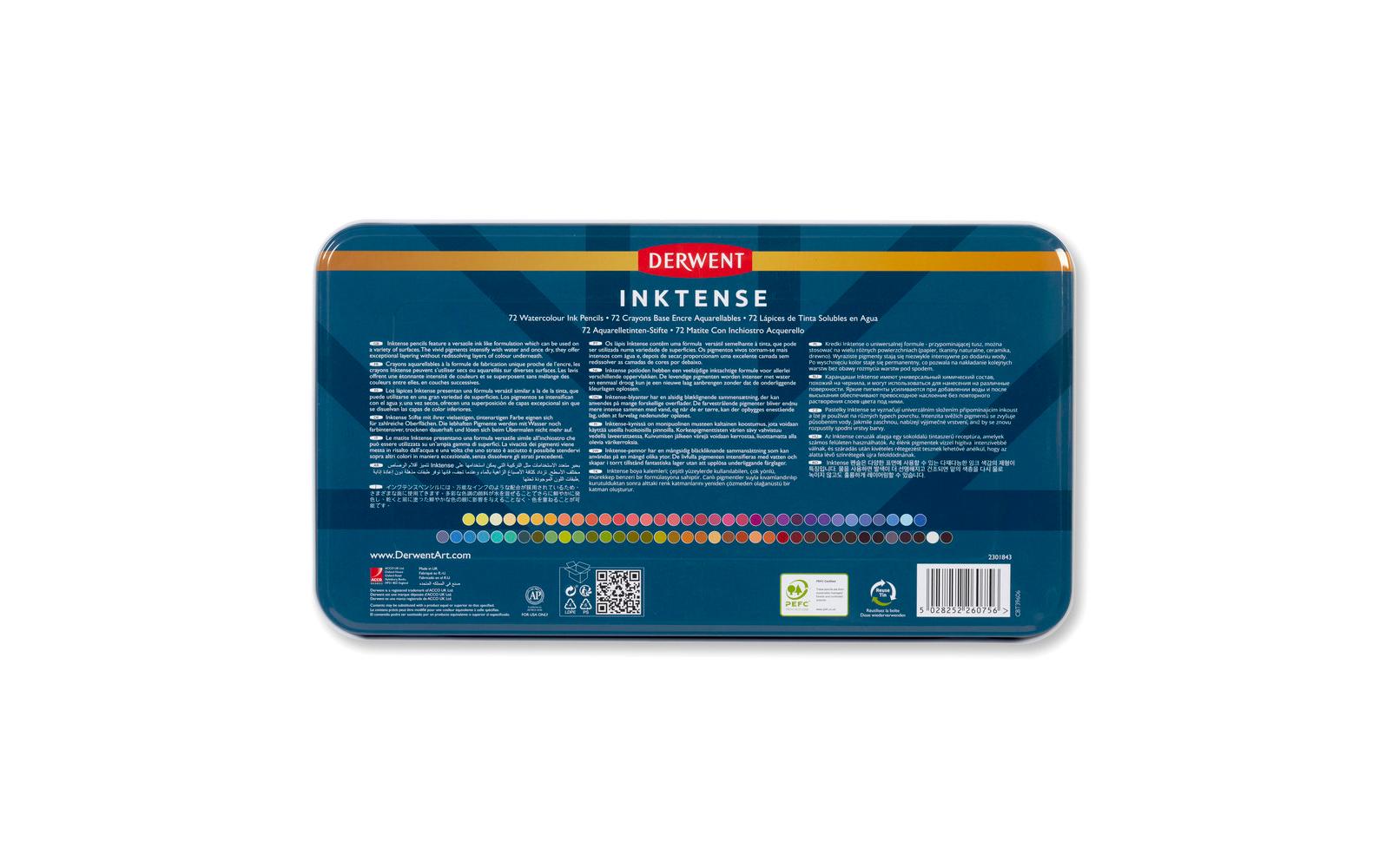Derwent Aquarellfarbstifte Professional – 72 Farben