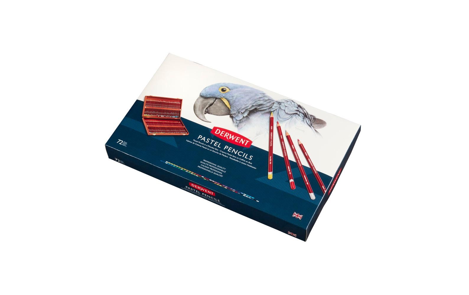 Derwent Buntstifte Professional Pastell – 72 Farben