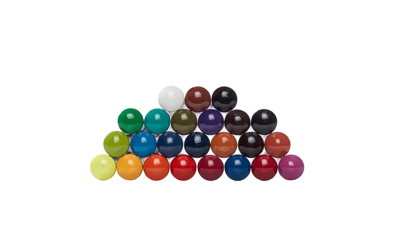 Derwent Aquarellbuntstift Inktense Mehrfarbig 24er-Metalletui – deckend, Ø 8 mm, Strichbreite 4 mm