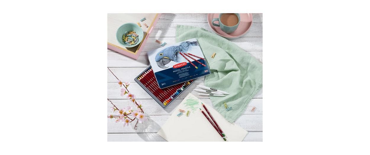 Derwent Buntstifte Professional Pastell – 24 Farben