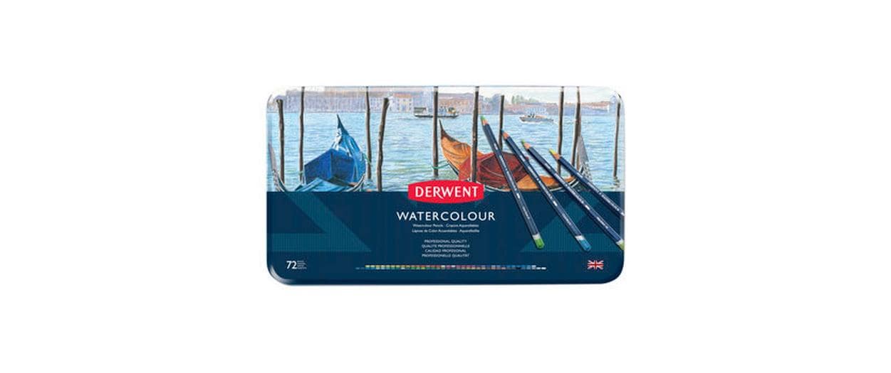 Derwent Aquarellfarbstifte Professional – 72 Farben