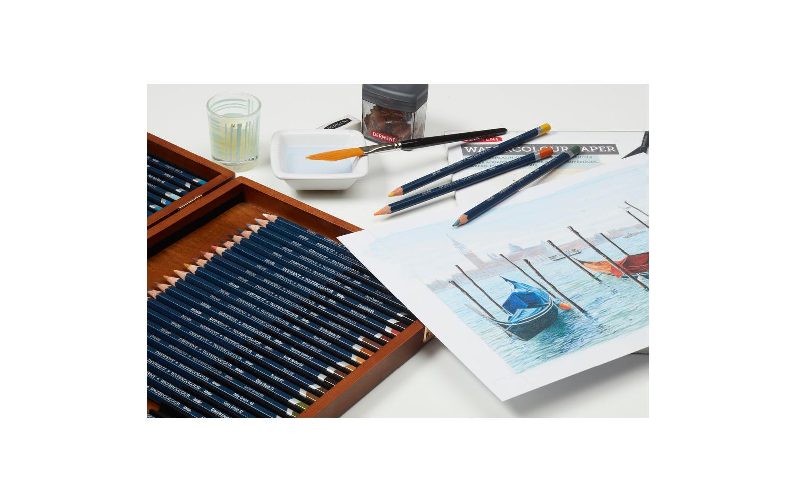 Derwent Aquarellfarbstifte Professional – 72 Farben