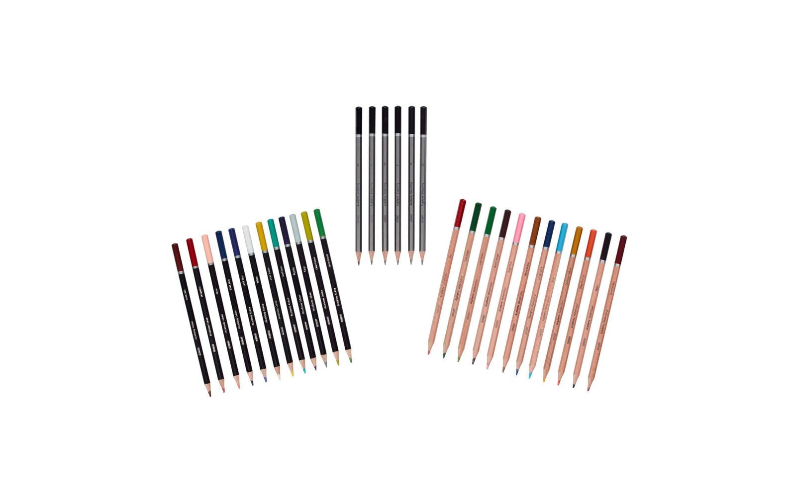 Derwent Academy – Zeichen-/Lettering-Set – Malkoffer – 35-teilig