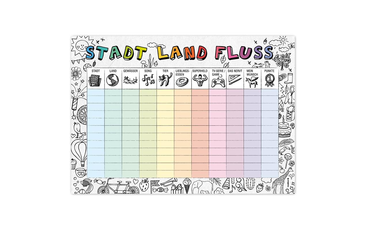Trendform Tischset – Papier, Motiv Spielsachen, 42 × 29,7 cm