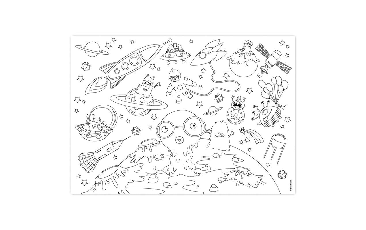 Trendform Tischset für Kinder, Papier, Bauernhof-Motiv – 29,7 × 42 cm – FSC – 12 Stk.