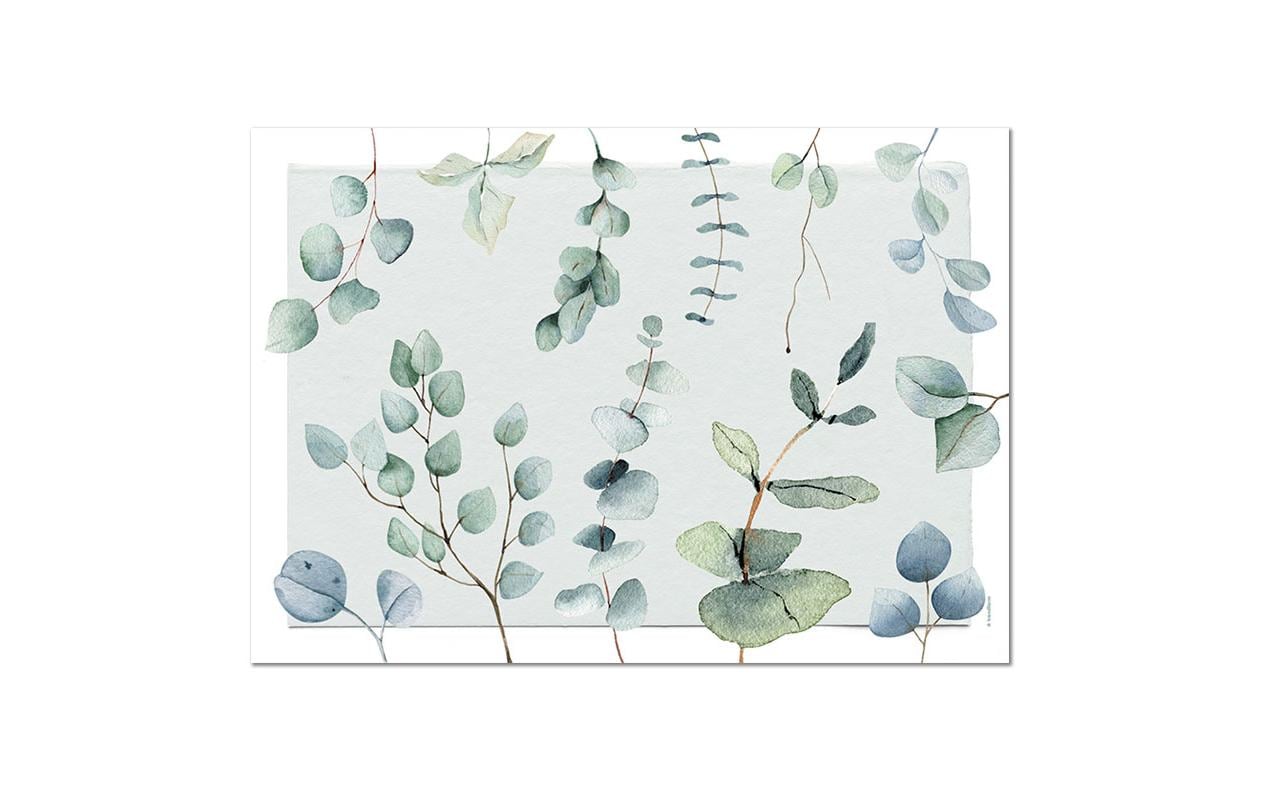 Trendform Tischset Eukalyptus, Papier, 29,7 × 42 cm – FSC – 12 Stk.