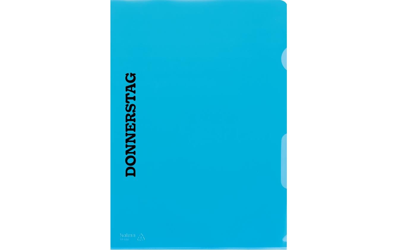 Kolma Sichtmappe A4 – sortiert, Kunststoff, 10er-Pack