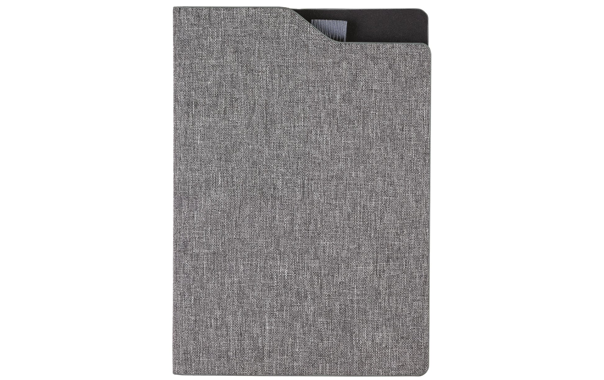 Kolma Notizbuch, A5, punktkariert, Leimbindung, Hardcover, 160 Seiten, 80 g/m² – grau