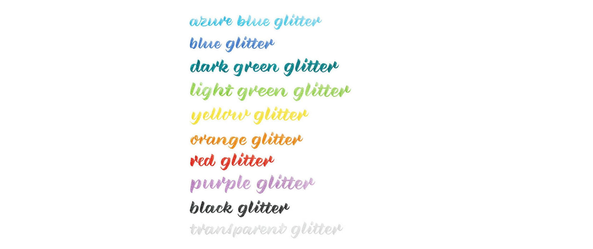Edding 1340 Brushpen Glitzer – Pinselspitze, 1–6 mm, wasserbasiert, 10 Farben