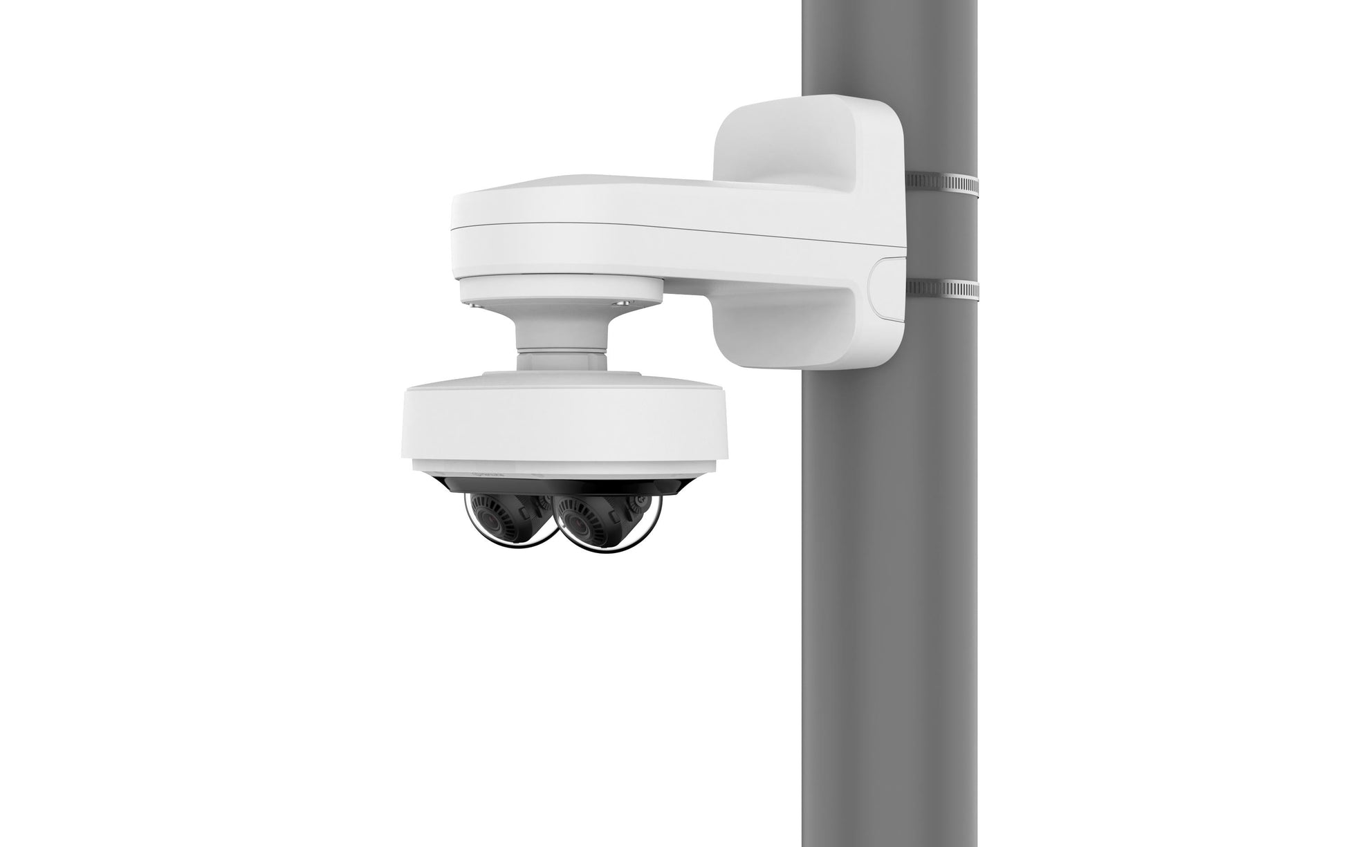 Hanwha Wand- und Masthalterung SBP-250WMW – 318,5 × 137 mm – Mastmontage, Outdoor – für SBP-115PFA, SBP-115PA