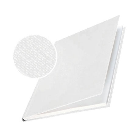 Leitz Buchbindemappen – für A4 – weiss, Leinenüberzug – 10 Stk.