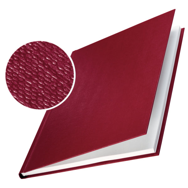 Leitz Bindedisc-Ringe – Ø 10,5 mm, Weinrot – 10 Stk.