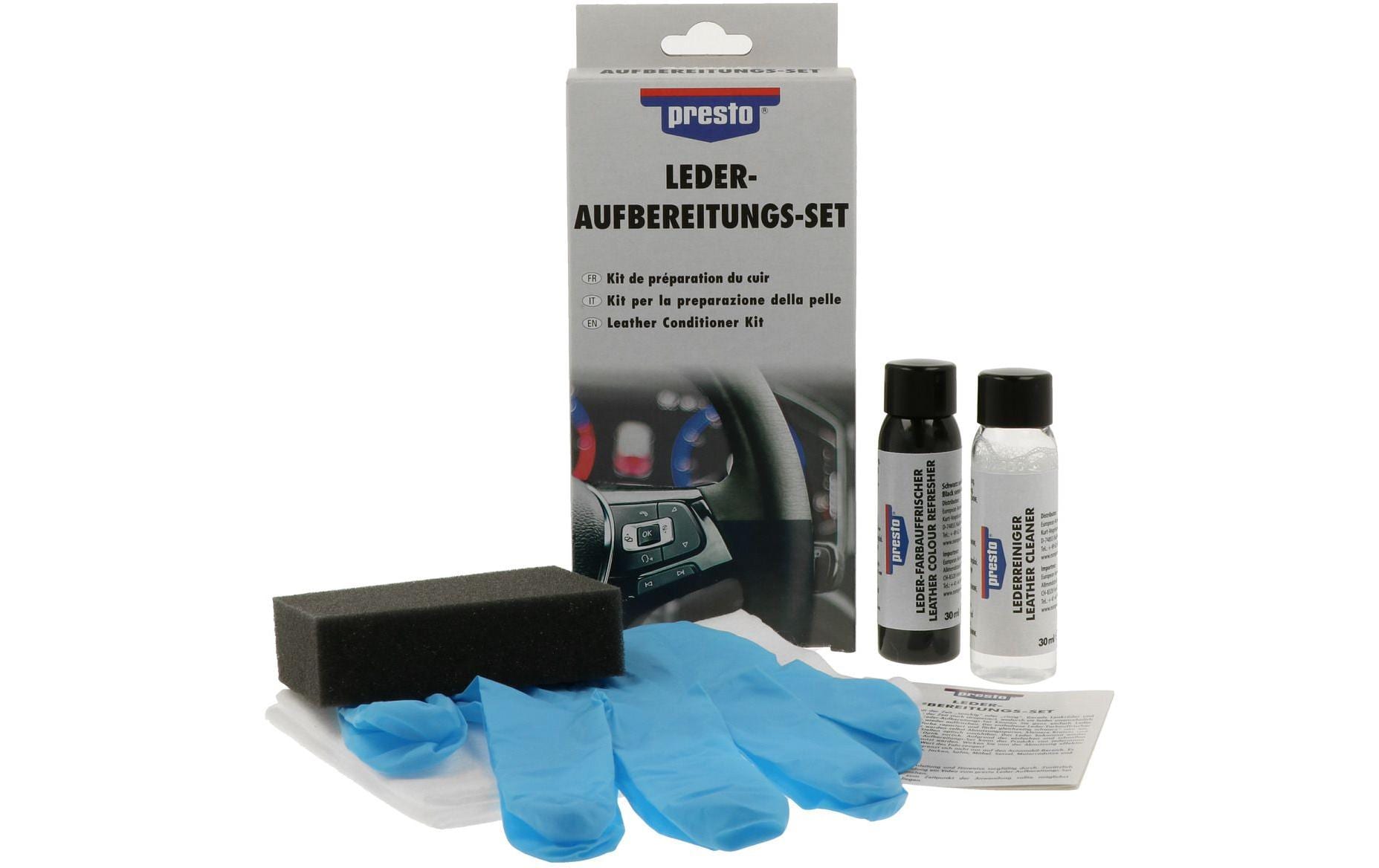 Presto Lederpflege – für Leder – Set