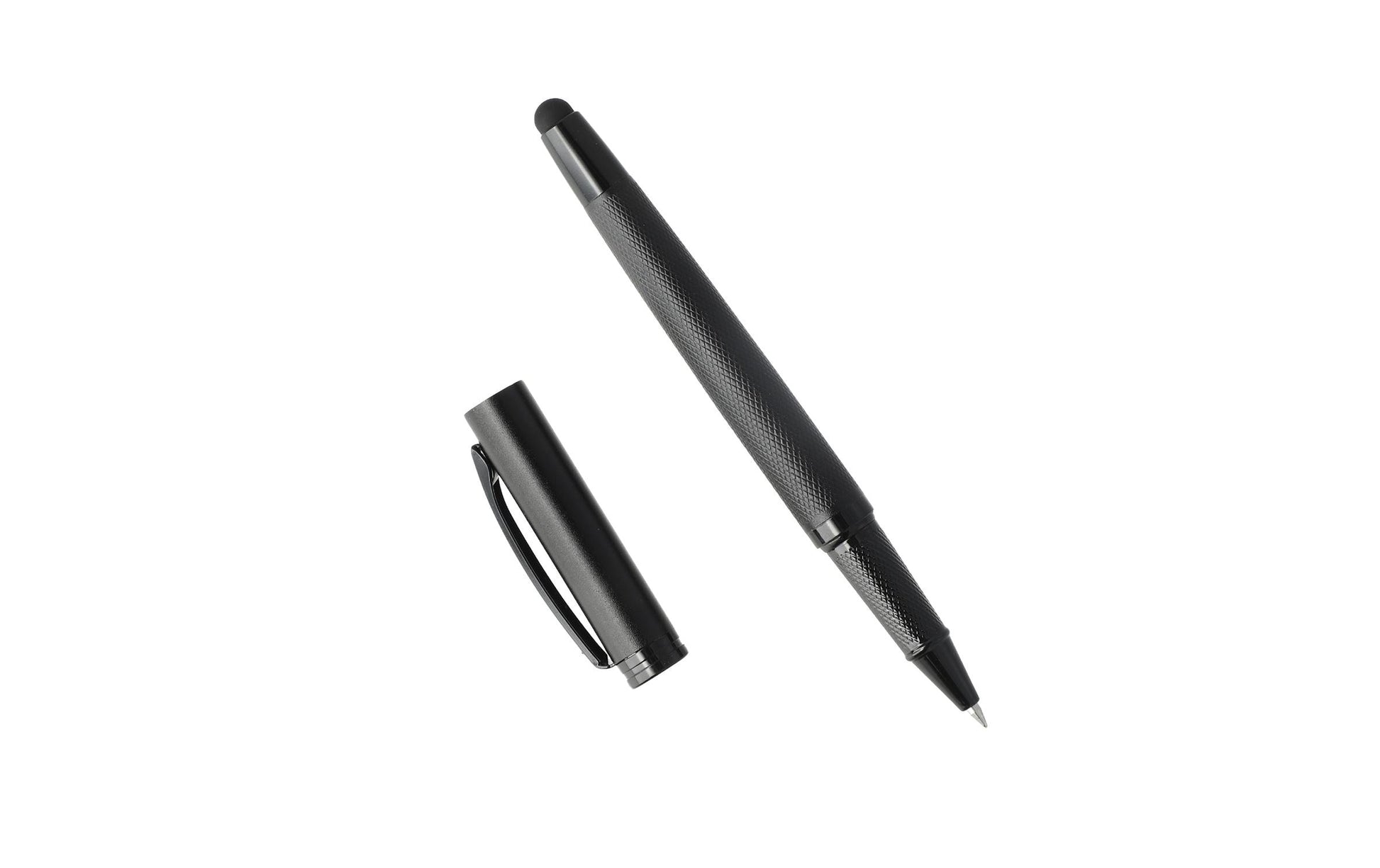 4smarts Eingabestift für Smartphone und Tablet – Passiv, mit Kugelschreiber – Schwarz