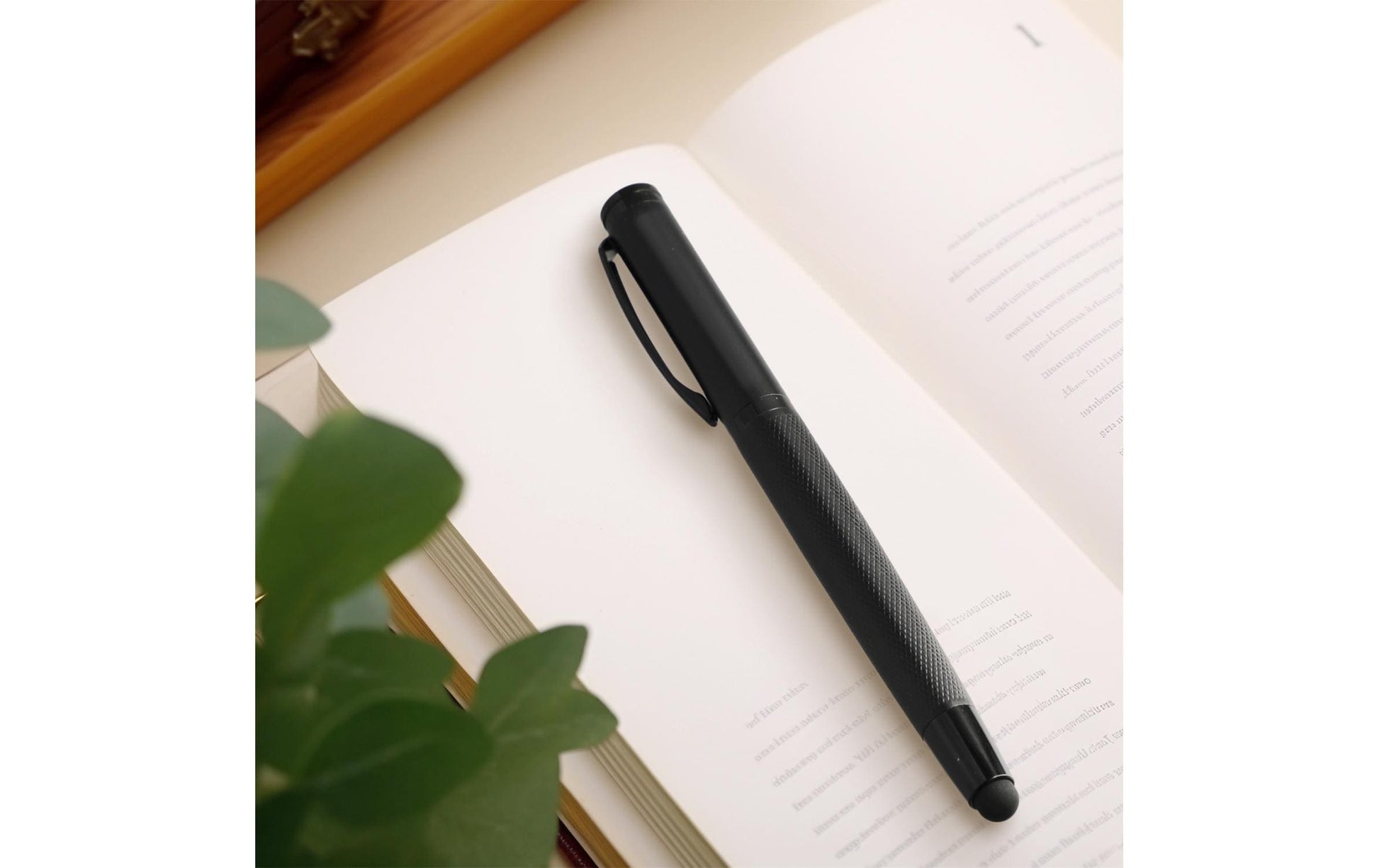 4smarts Eingabestift für Smartphone und Tablet – Passiv, mit Kugelschreiber – Schwarz
