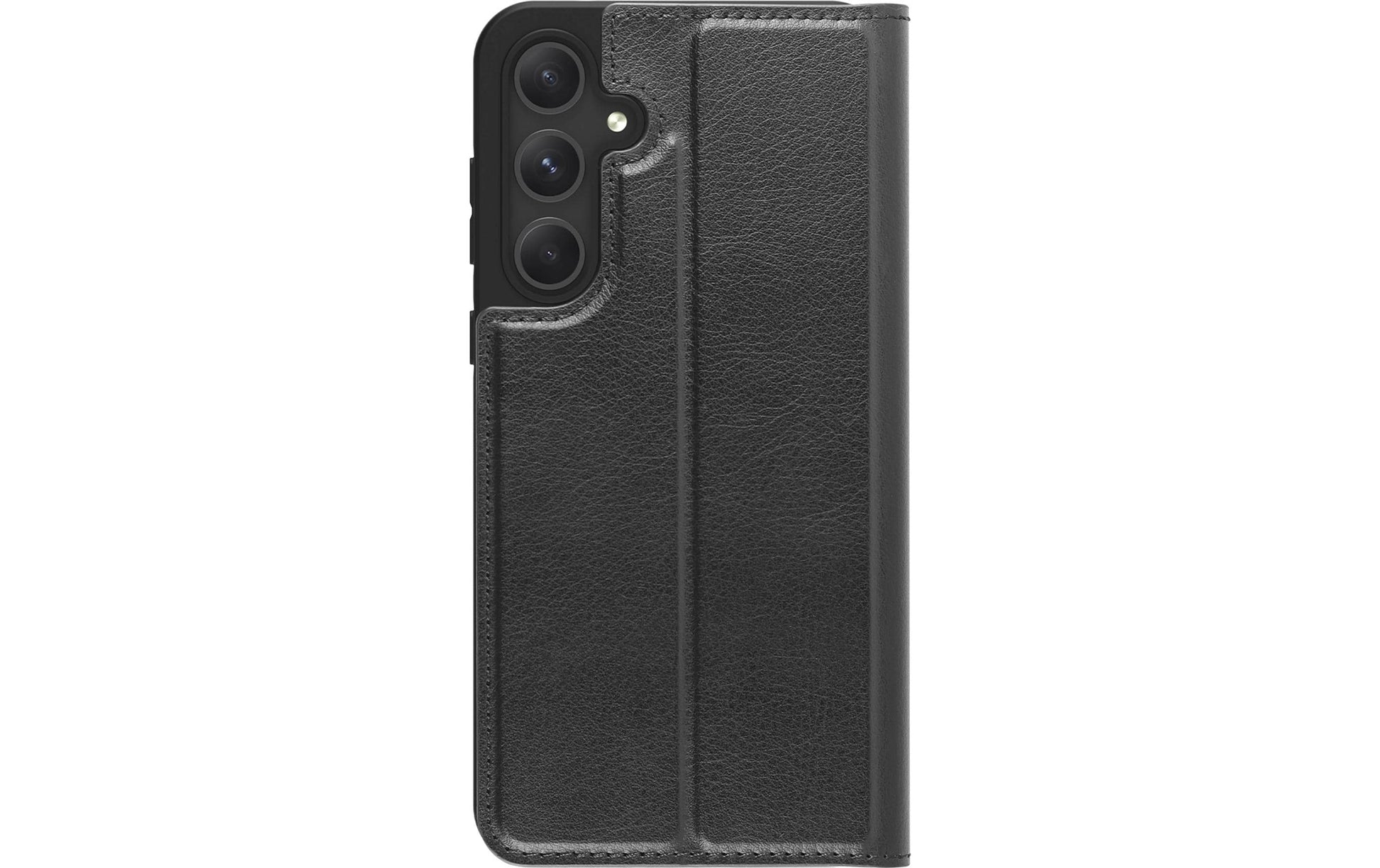 dbramante1928 Oslo Folio – für Samsung Galaxy A55 5G, mit Kartenfach, PU + recycelbarem Kunststoff, schwarz