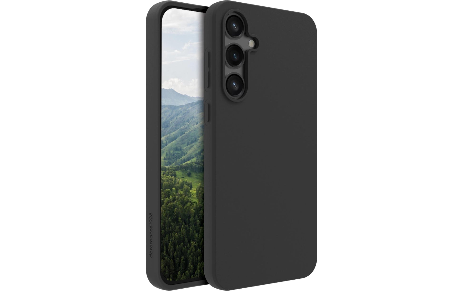 dbramante1928 Greenland Backcover – für Samsung Galaxy A35 (5G), Recycelter Kunststoff (100%, GRS), Schwarz