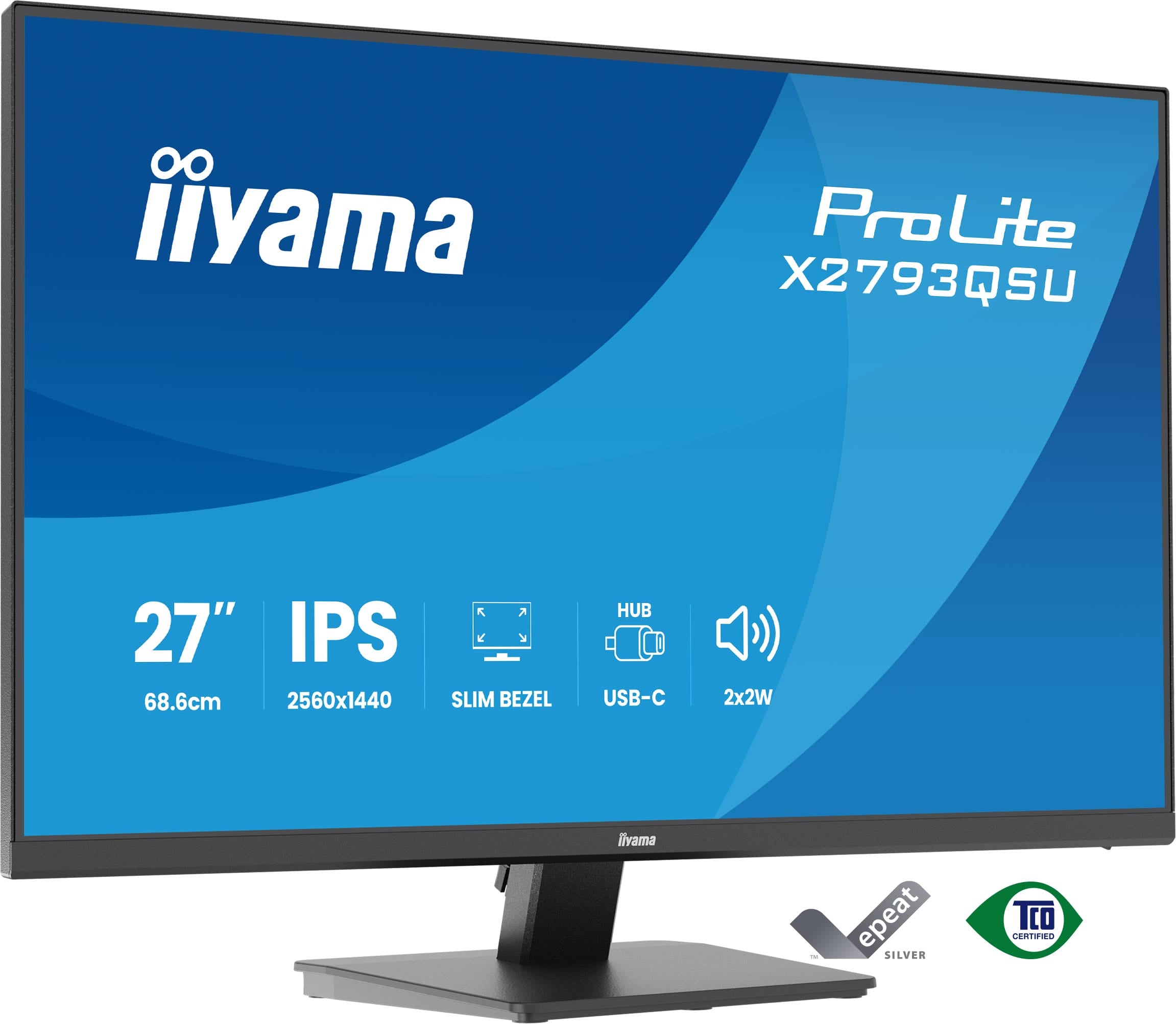 iiyama ProLite X2793QSU-B1 – 27", 2560 × 1440 (WQHD), IPS