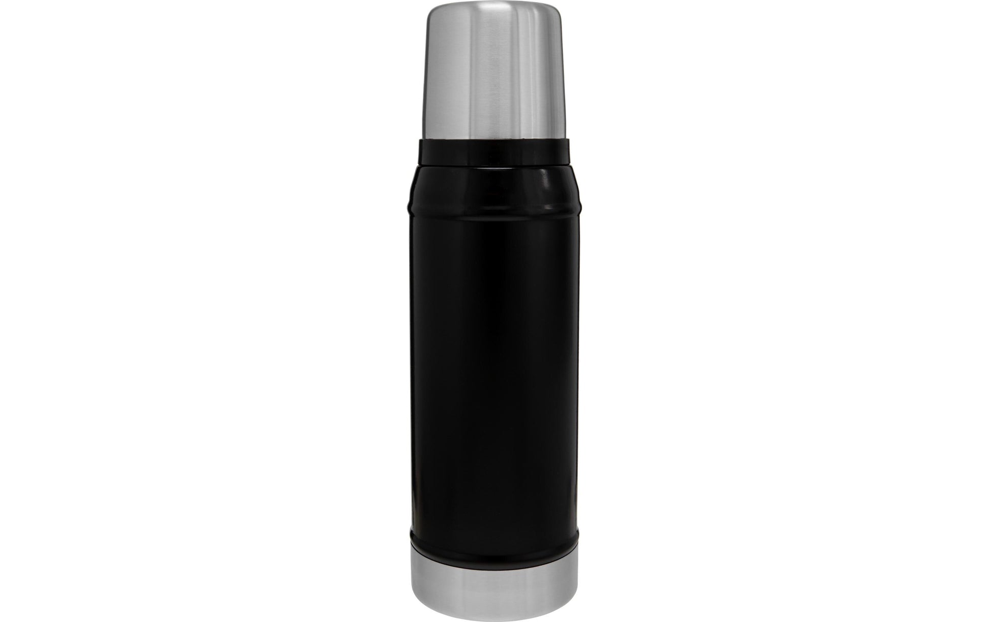 Stanley Classic Isolierflasche 750 ml – doppelwandig 20 h heiss/20 h kalt, Edelstahl, Schraubdeckel