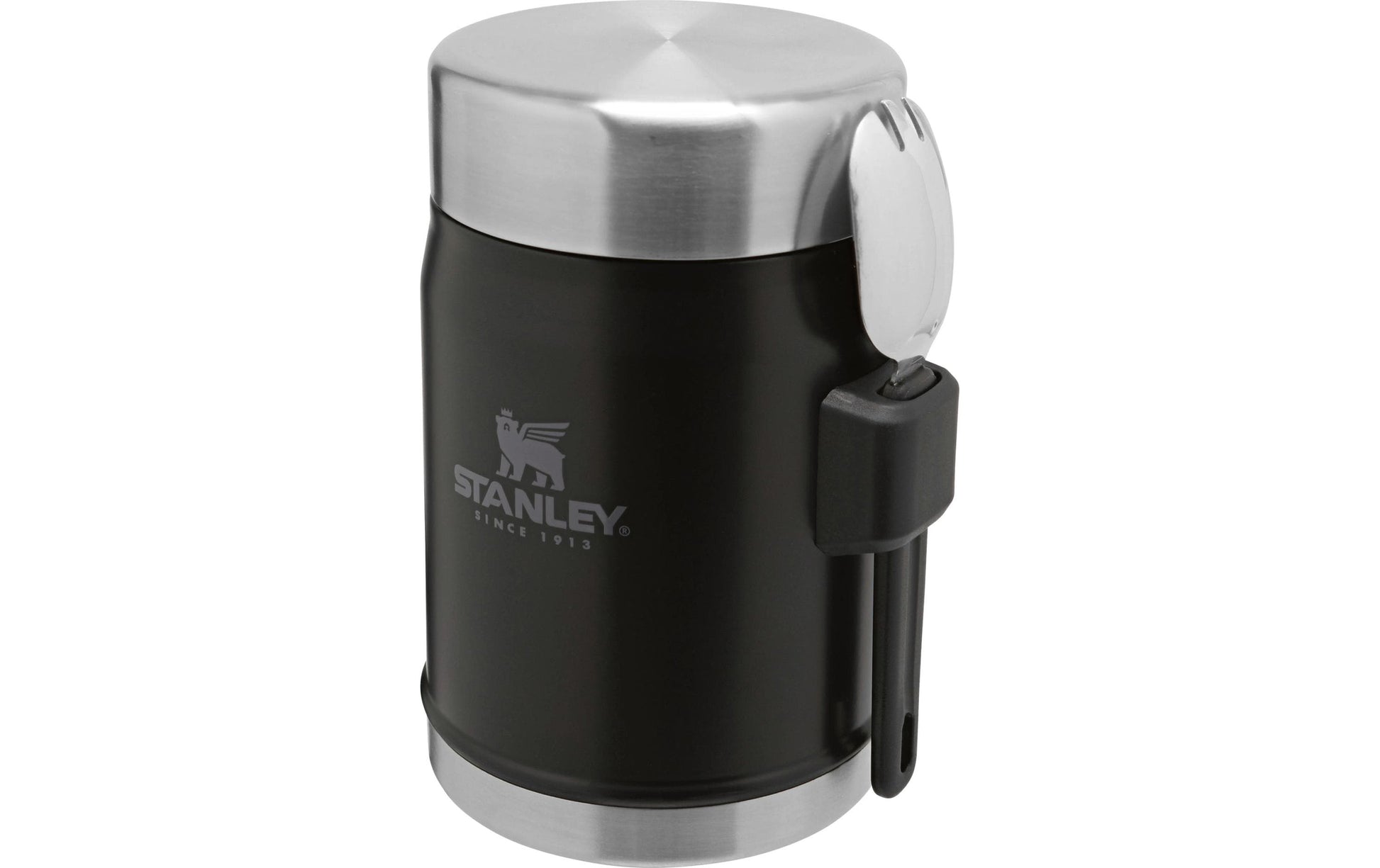 Stanley Vorratsdose 400 ml, 9,7 × 13,5 × 13,9 cm, Edelstahl, vakuumisoliert, schwarz